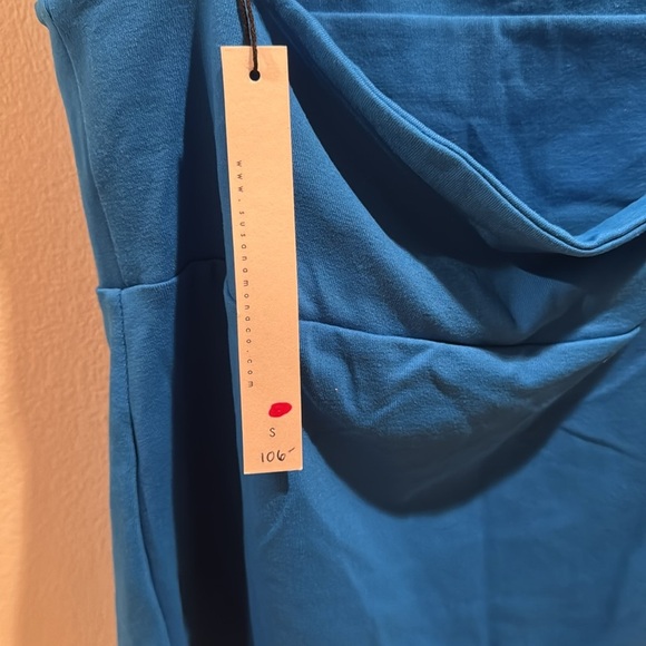 NWT Susana Monaco Blue Sleeveless Top - Picture 3 of 4